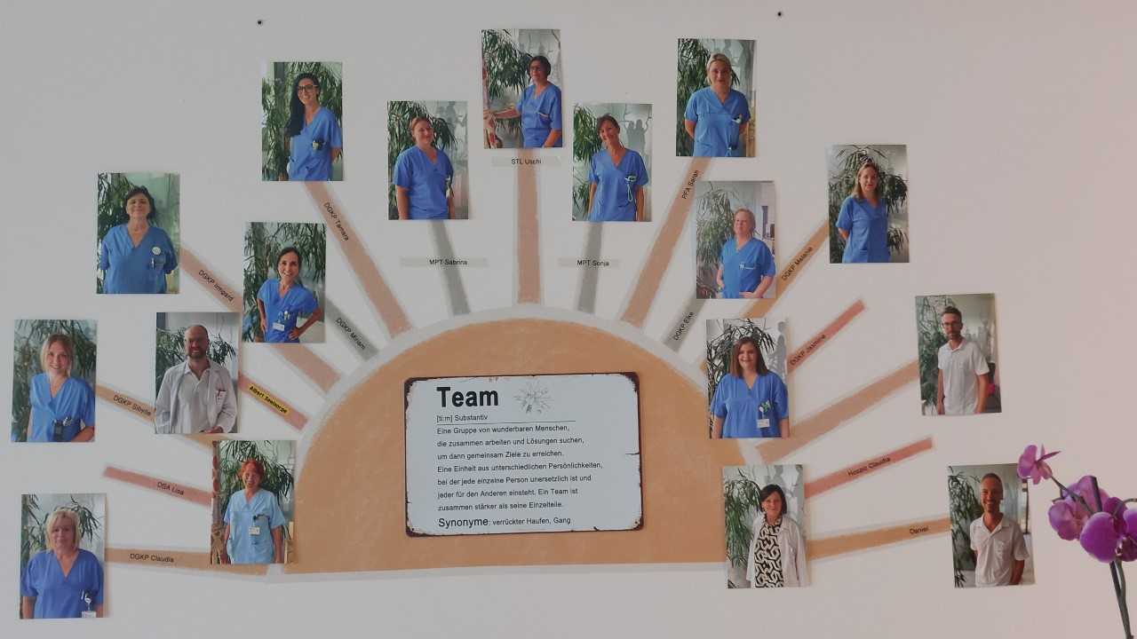 Team der Palliativ Station und